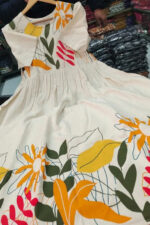 Americanchoice Cotton Floral Middy Dress - Image 2
