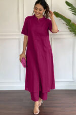 Americanchoice Cotton Embroidered Kurta & Pant Set - Image 2