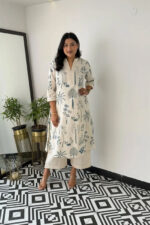 Americanchoice Cotton Printed Kurta & Palazzo Set - Image 4