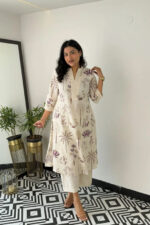 Americanchoice Cotton Printed Kurta & Palazzo Set
