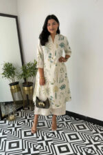 Americanchoice Cotton Printed Kurta & Palazzo Set - Image 3