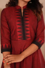 Americanchoice South Cotton Anarkali Kurta & Pant Set - Image 3