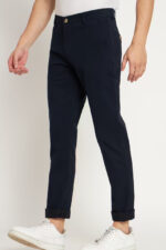 Americanchoice Combo Set of Men’s Navy Blue & Black Cotton Chinos Trouser - Image 2