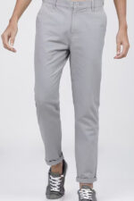 Americanchoice Combo Set of Men's Grey & Black Cotton Chinos Trouser - Image 3
