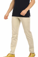 Americanchoice Combo Set of Men’s Beige & Black Cotton Chinos Trouser - Image 3