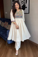 Americanchoice Cotton Embroidered Kurta & Pant Set - Image 6