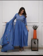 Pure Cotton Kurta and Pants with Dupatta - Image 6
