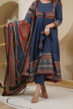 Americanchoice Lightens The Soul Cotton Kurti Set - Image 2