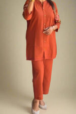 Sunlit Shots Cotton Floral Embroidery Co-Ord set - Image 6