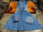 New Trend Cotton Suit set in Printed Kurti Pant with Dupatta - Image 8