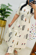 Women’s Soft Rayon A-Line Kurta Set - Image 2