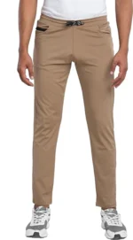 Men's Blend-Lycra Solid Jogger Pants Combo Pack Of 2 (Black & Beige) - Image 4