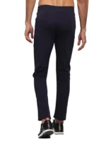 Men's Blend-Lycra Solid Jogger Pants Combo Pack Of 2 (Black & Grey) - Image 4