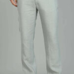 Men's Slow Green Linen Cotton Trouser