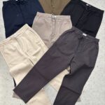 Men's Beige Linen Cotton Trouser