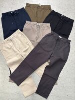 Men's Black Linen Cotton Trouser
